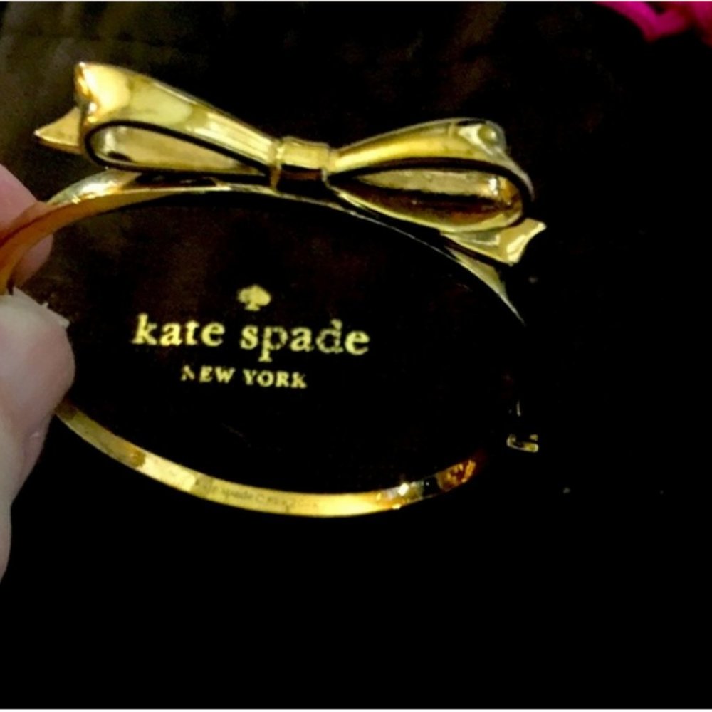 Kate Spade Love Bow Bangle Bracelet - Picture 2 of 10